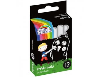 Kreda szkolna, Fiorello, biała, 12 sztuk - KW TRADE