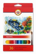 Kredki akwarelowe Aquarell Koh-I-Noor, 36 kolorów - Koh-I-Noor