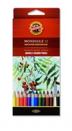Kredki akwarelowe Koh-I-Noor Mondeluz, 12 kolorów - Koh-I-Noor