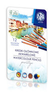 Kredki akwarelowe z drewna cedrowego Astra Prestige 12 kolorów&nbsp;-&nbsp;Astra