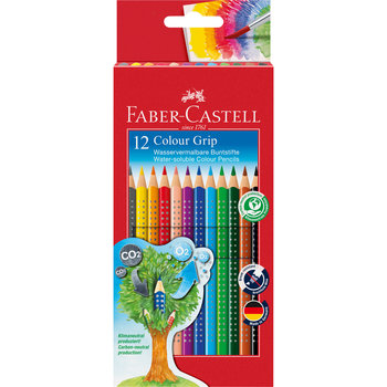 Kredki drewniane, 12 kolorów - Faber-Castell