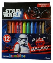Kredki Grube Bambino 12 Szt. Star Wars + Temp. Bambino