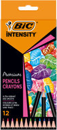 Kredki ołówkowe 12 kolorów, Intensity Premium, BIC&nbsp;-&nbsp;BIC