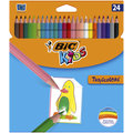 Kredki ołówkowe BIC Tropicolors 24 kolory - BIC
