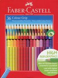 Kredki ołówkowe Grip, 36 kolorów - Faber-Castell