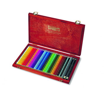 Kredki Polycolor Koh I Noor Zestaw 36 Kolorów W Drewnianym Pudełku - Koh-I-Noor