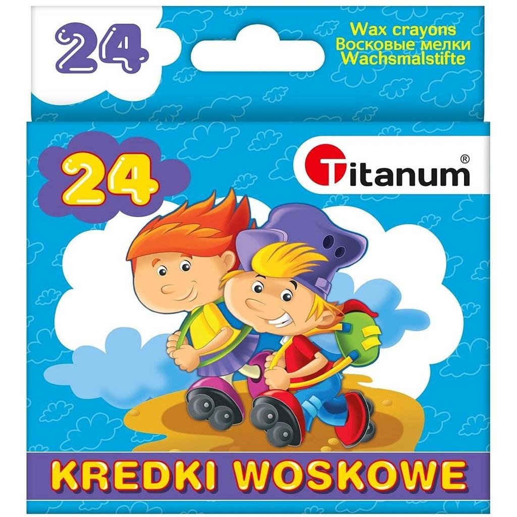 Carioca kredki swiecowe 24 kleur