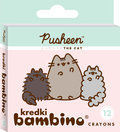 Kredki świecowe Bambino 12 kolorów Pusheen kot - Bambino