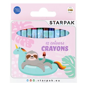 Kredki woskowe 12 kolorów Koala STARPAK 536294 - Starpak
