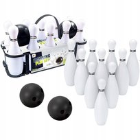 KRĘGLE dla DZIECI ZESTAW do GRY W BOWLING PLAY SET 30cm GRA ZRĘCZNOŚCIOWA
