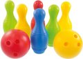 Kręgle Maxi 6 elementów z 2 kulami 30 cm - Midex