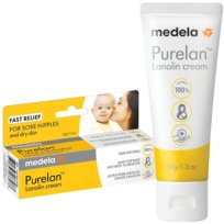 Krem do brodawek MEDELA Purelan 100 - 37g lanolina dla mam karmiących, hipoalergiczny balsam na suchą skórę i usta dla niemowląt bez parabenów