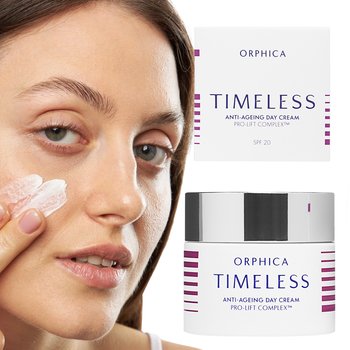 KREM DO TWARZY DZIEŃ pierwsze zmarszczki gliceryna ORPHICA TIMELESS 50ml - Orphica