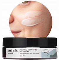 KREM DO TWARZY nawilżający skórę ODŻYWCZY zielona herbata aloes Mel Skin