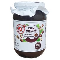 Krem Mleczny o Smaku kakaowo-orzechowym Polder, Słoik 530g