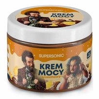 Krem Mocy Orzechowy Czekolada z Pomarańczą Bez Dodatku Cukru 250 g - Supersonic