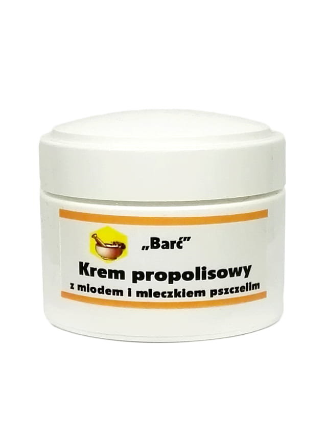 Krem Propolisowy Z Miodem I Mleczkiem Pszczelim 50ml Pasieka BarĆ Sklep Empikcom 2066