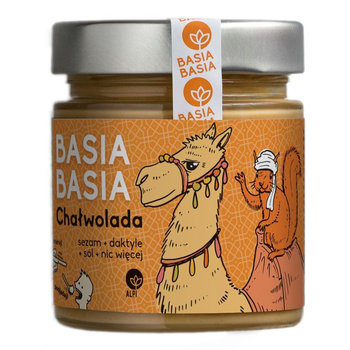 Krem Sezamowo - Daktylowy Chałwolada 210 g - Basia Basia - Alpi Hummus
