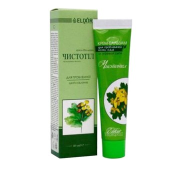 Krem z Glistnikiem do Cery Tłustej i Trądzikowej 40 ml - Elixir - Eliksir