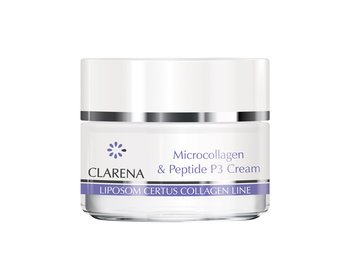 Krem z mikrokolagenem i peptydami na pierwsze oznaki starzenia Microcollagen & Peptide P3 Cream - Clarena
