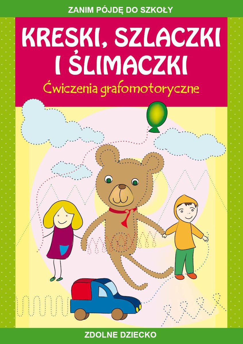 Kreski, szlaczki i ślimaczki. Ćwiczenia grafomotoryczne. Zanim pójdę do szkoły - ebook PDF