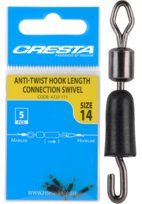 Krętlik z Szybkozłączką Cresta Hooklength Connection Swivel 14 Cresta
