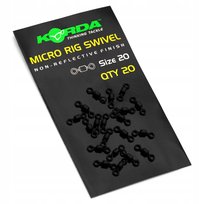 KRĘTLIKI WĘDKARSKI MOCNY KORDA MICRO RIG SWIVEL Korda