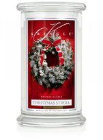 Kringle Candle, Christmas Stroll, świeca zapachowa, duży słoik, 2 knoty