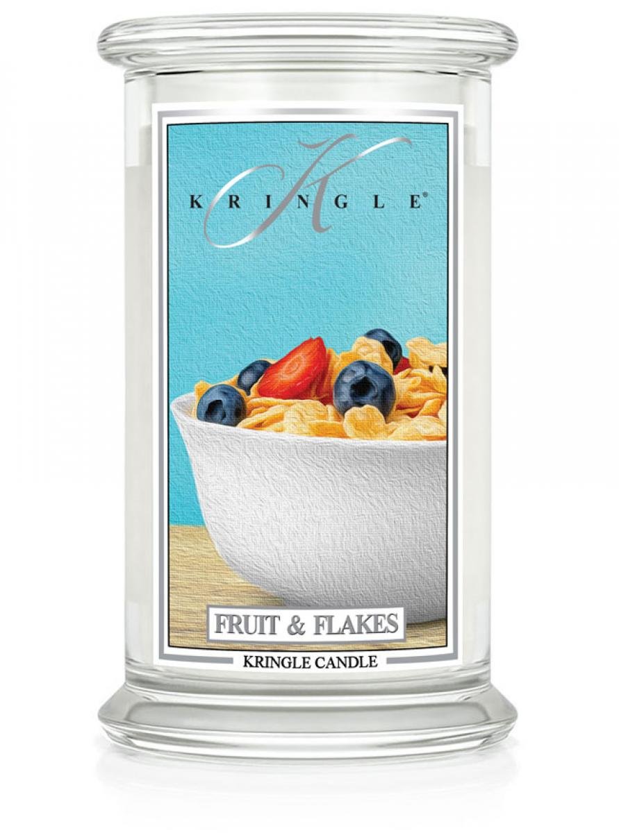 Kringle Candle Fruit & Flakes Duży, Klasyczny Słoik (623G) Z 2