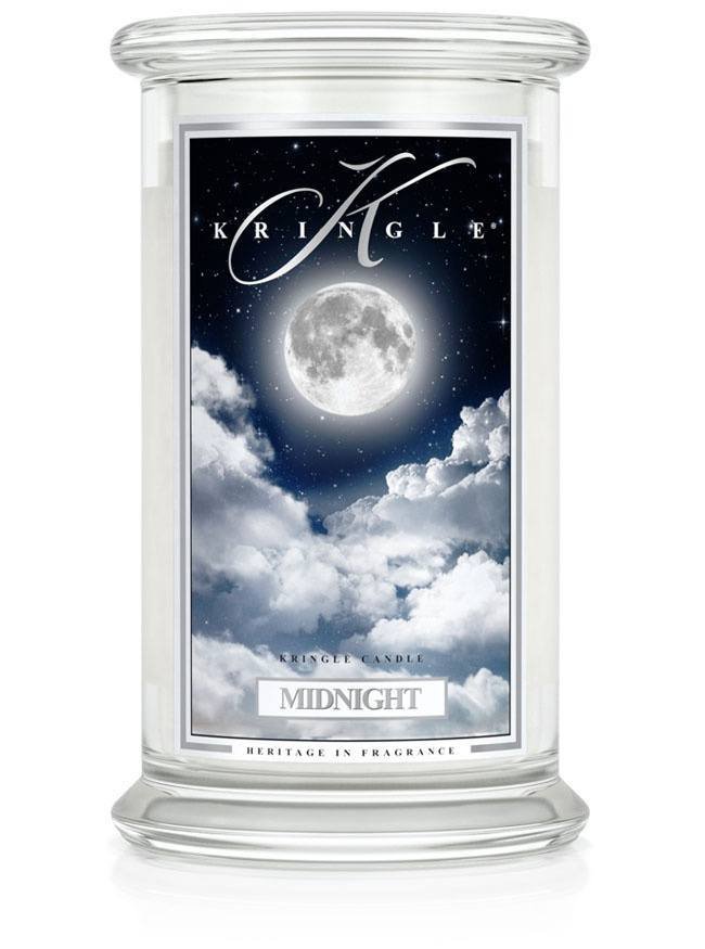 Kringle Candle, Midnight, świeca zapachowa, duży słoik, 2 knoty Kringle Candle Sklep