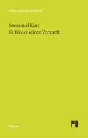 Kritik der reinen Vernunft Kant Immanuel