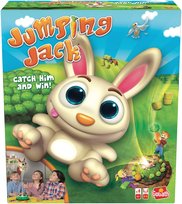 Króliczek Pentliczek Jumping Jack, gra zręcznościowa, Goliath Games Goliath Games
