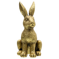 Królik Mały, Easter, Złoty, 16,5 cm