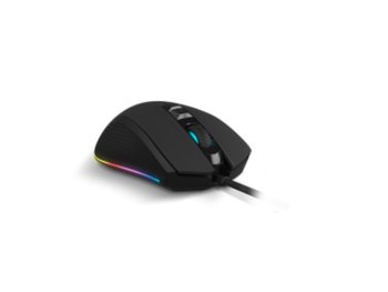 KROM Kenon Gaming Mouse -NXKROMKENON - Mysz do gier z oświetleniem RGB, poziomy 5 DPI od 1000 do 4000, czarna - Inny producent