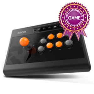KROM Kumite -NXKROMKMT- Wieloplatformowy gamepad Arcade, tryby wejścia Fighting Stick, Joystick, D-Pad lub X/Y, kompatybilny PC, PS3, PS4 i XBOX One - PlatinumGames