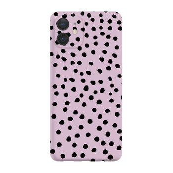 Kropki Boho - Iphone 12 Mini Etui Matowe Fiolet [Tif 04E] - Inny producent