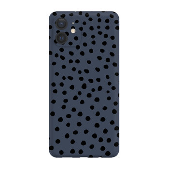 Kropki Boho - Iphone 12 Mini Etui Matowe Granat [Tif 04E] - Inny producent