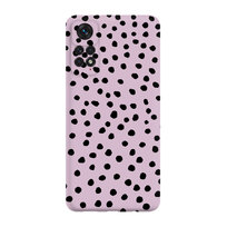 Kropki Boho - Redmi Note 11 Pro 5G Etui Matowe Fiolet [Tif 04E]