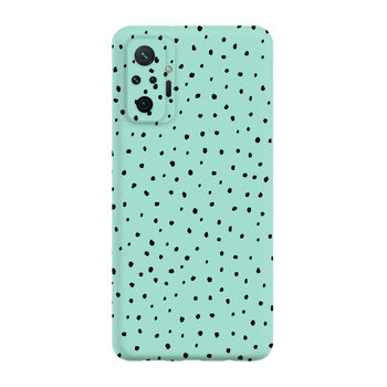 Kropki tiny dots  - Redmi Note 10 Pro Etui matowe mięta [TIF 14E] - Inny producent