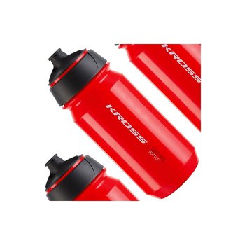 Kross, Bidon, TEAM EDITION, czerwony, 500ml - Kross