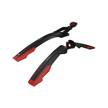 Kross, Błotniki ADHD SDS, 26''/27,5'', czarno-czerwone - Kross