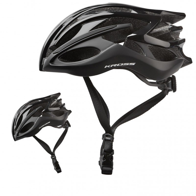 Kross, Kask rowerowy, PELETON PRO, czarny, rozmiar L