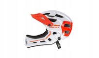 Kross, kask rowerowy SALTI FF, szary, rozmiar S (51-55 cm), regulowany, INMOLD, odpinana garda Kross