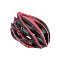 Kross, Kask rowerowy, Ventego, rozmiar M, 54-58 cm, czarno-czerwony