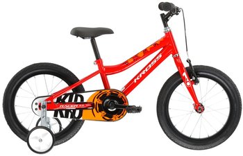 Kross, Rower dziecięcy, Racer 3.0 M, 16", czerwono pomarańczowy - Kross
