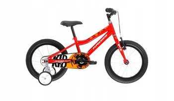 Kross, Rower dziecięcy, Racer 3.0 M, 16", czerwono pomarańczowy - Kross