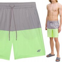 KRÓTKIE SPODENKI 4F MĘSKIE KĄPIELÓWKI PLAŻOWE SZORTY SPORTOWE SM087 r.XXXL