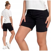 KRÓTKIE SPODENKI DAMSKIE PRZED KOLANO JEANSOWE WYGODNE NA LATO MORAJ XL