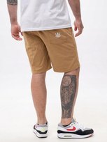 Krótkie Spodenki Materiałowe Szorty Guma Sznurki Piaskowe Jigga Korona L Jigga Wear