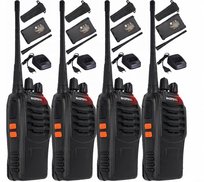 Krótkofalówka Baofeng 4X Walkie Talkie BF888SPMR Do 8KM Zasięgu 12H Baterii